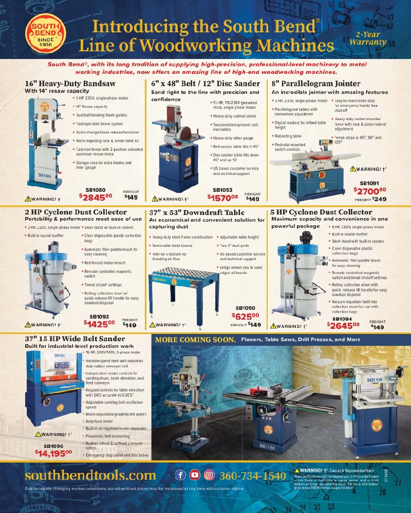 Fine woodworking 289 2021