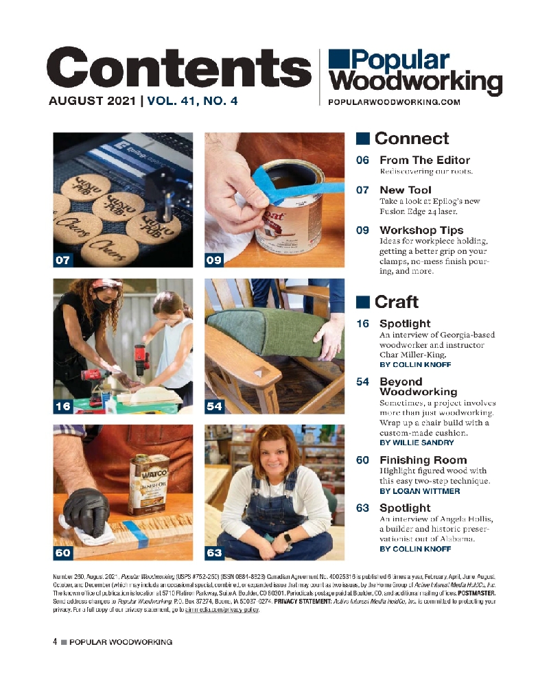 Popular woodworking 260