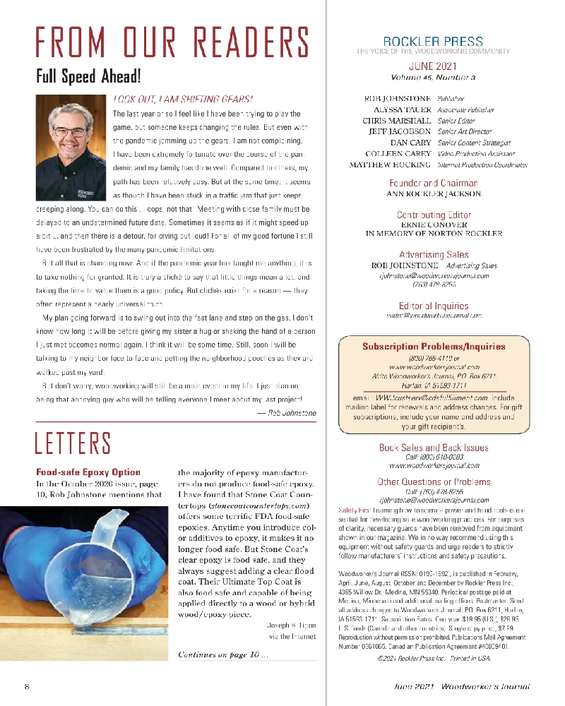 woodworker Journal2021 06