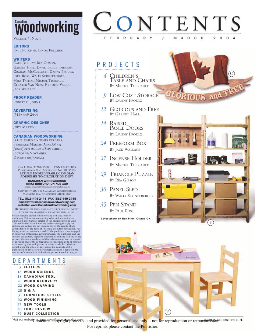 canadian woodworking第028期