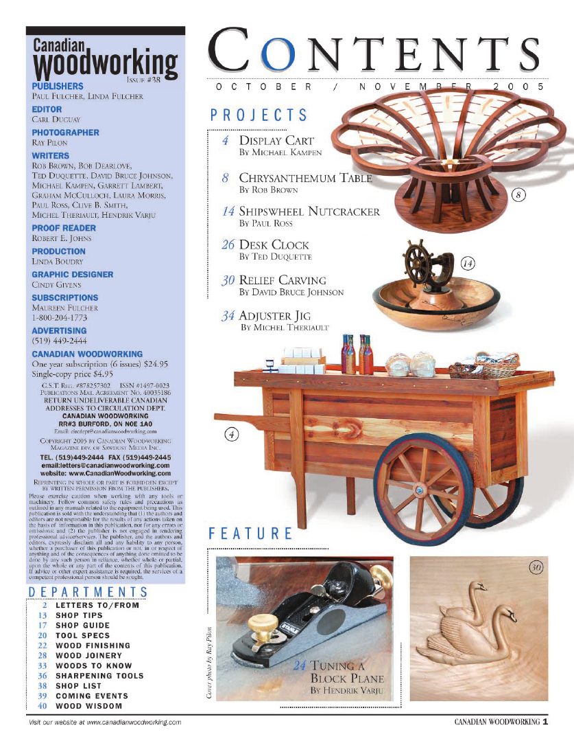 canadian woodworking第038期