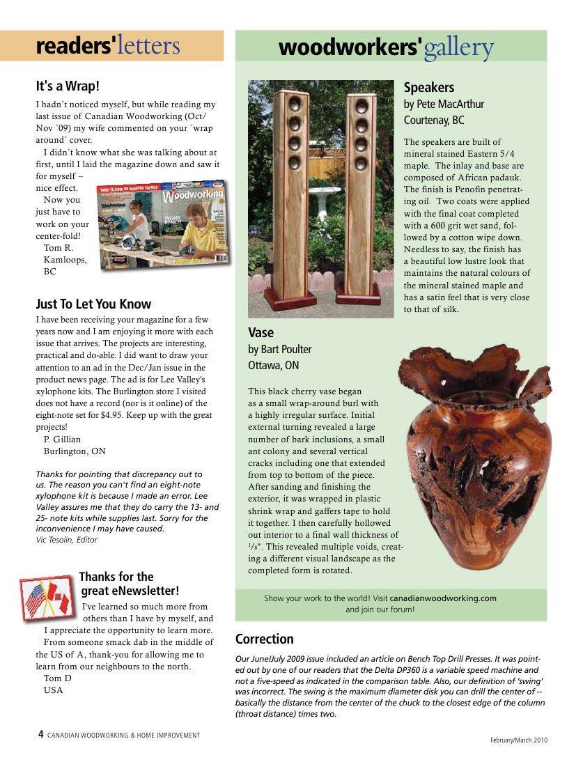 canadian woodworking第064期