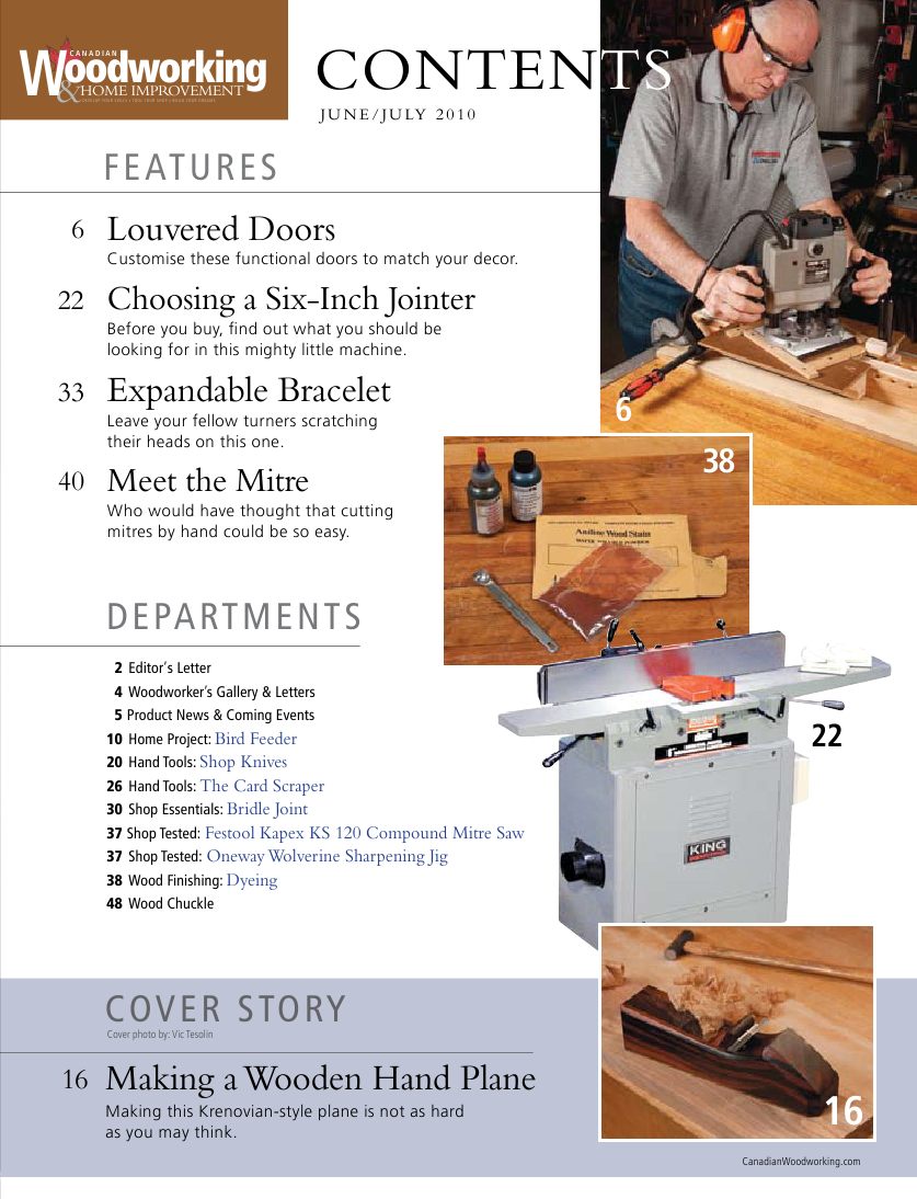 canadian woodworking第066期