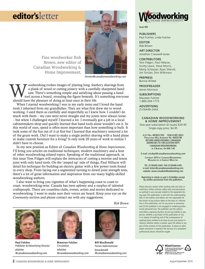 canadian woodworking第067期