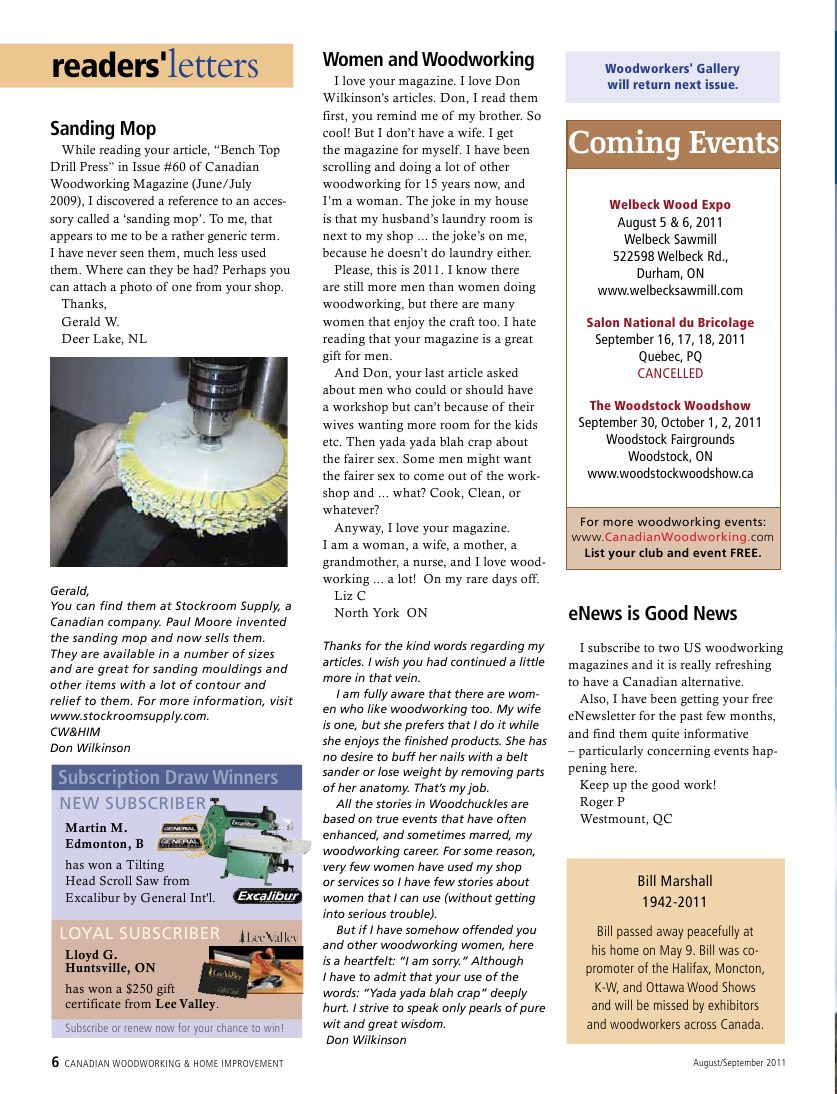 canadian woodworking第073期