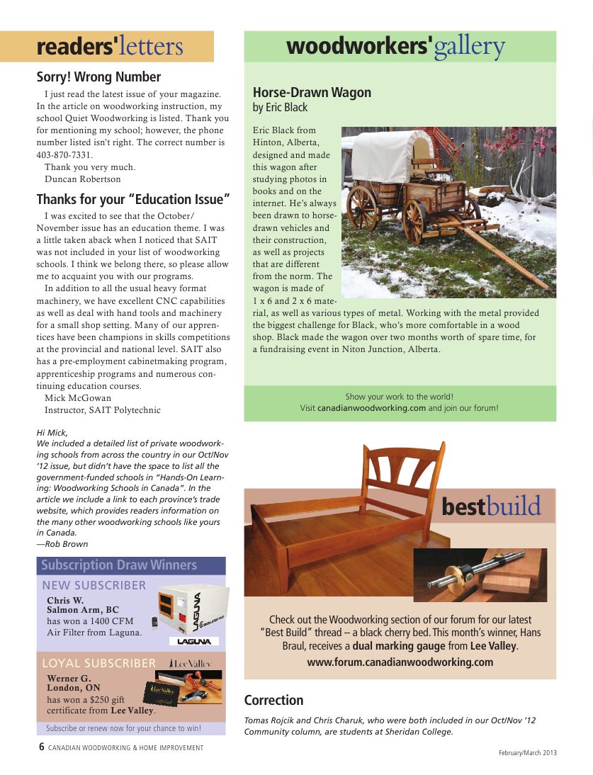 canadian woodworking第082期