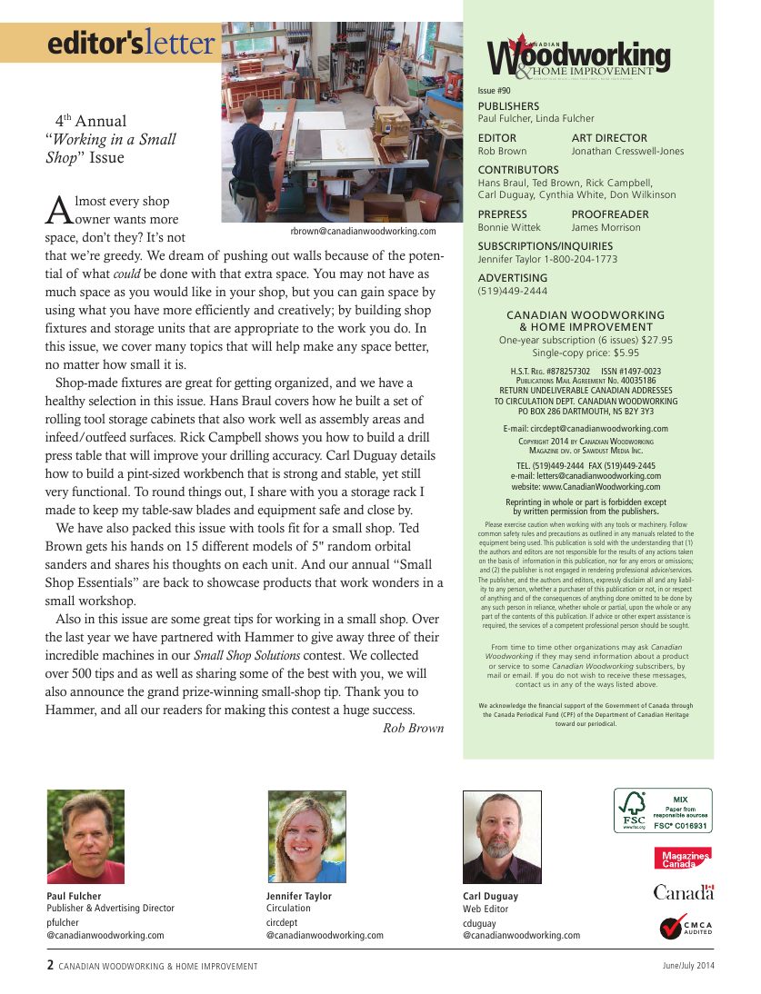 canadian woodworking第090期