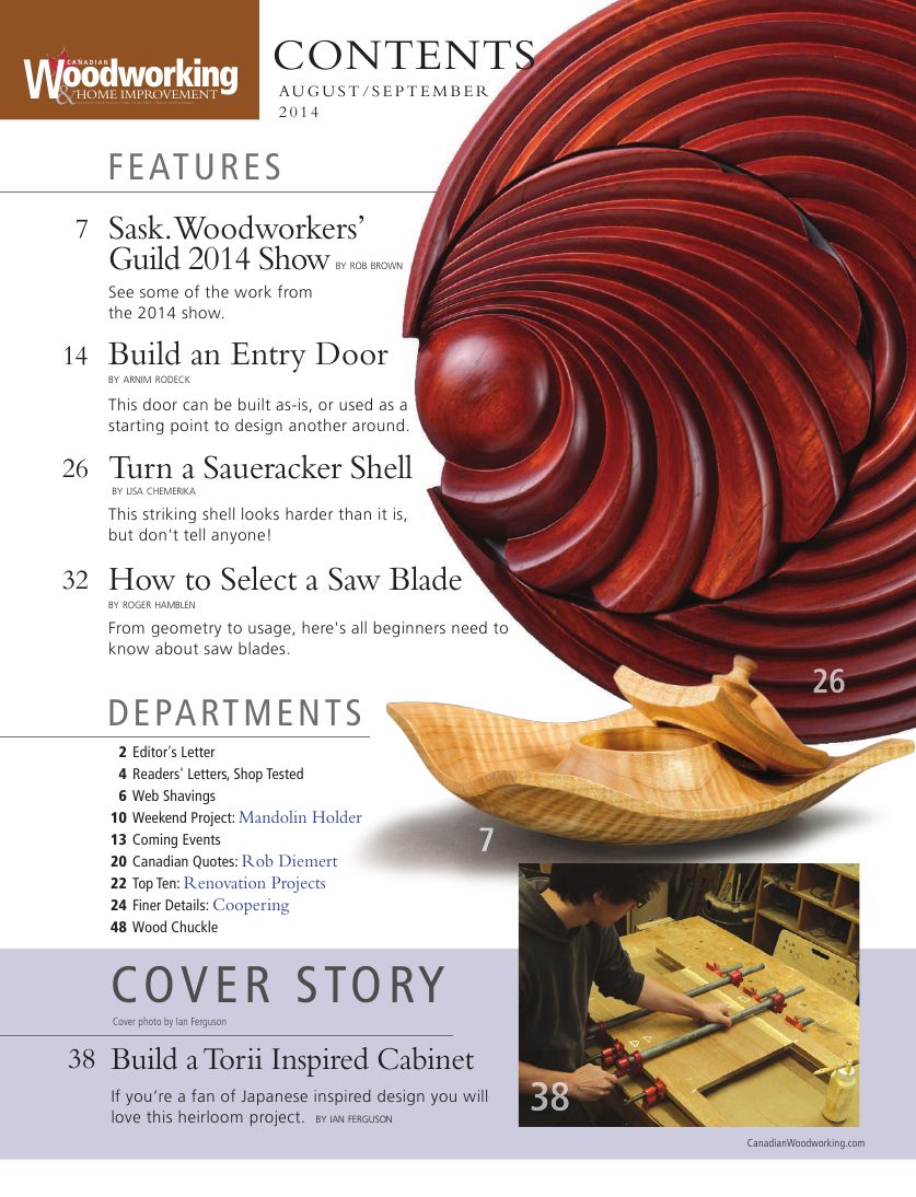 canadian woodworking第091期