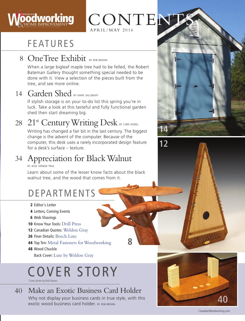 canadian woodworking第101期