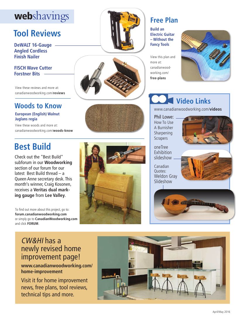 canadian woodworking第101期