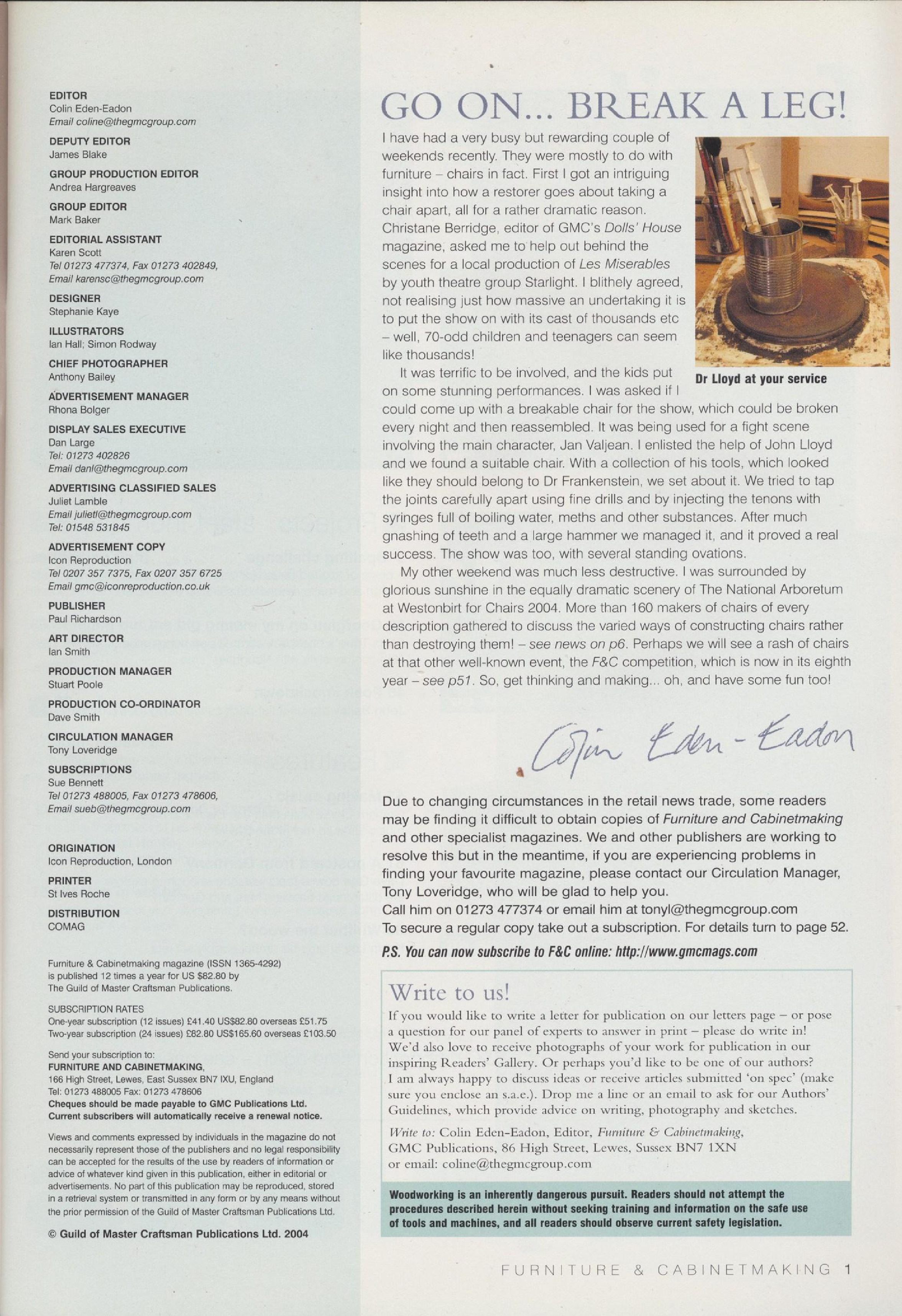 Furniture Cabinetmaking第090期