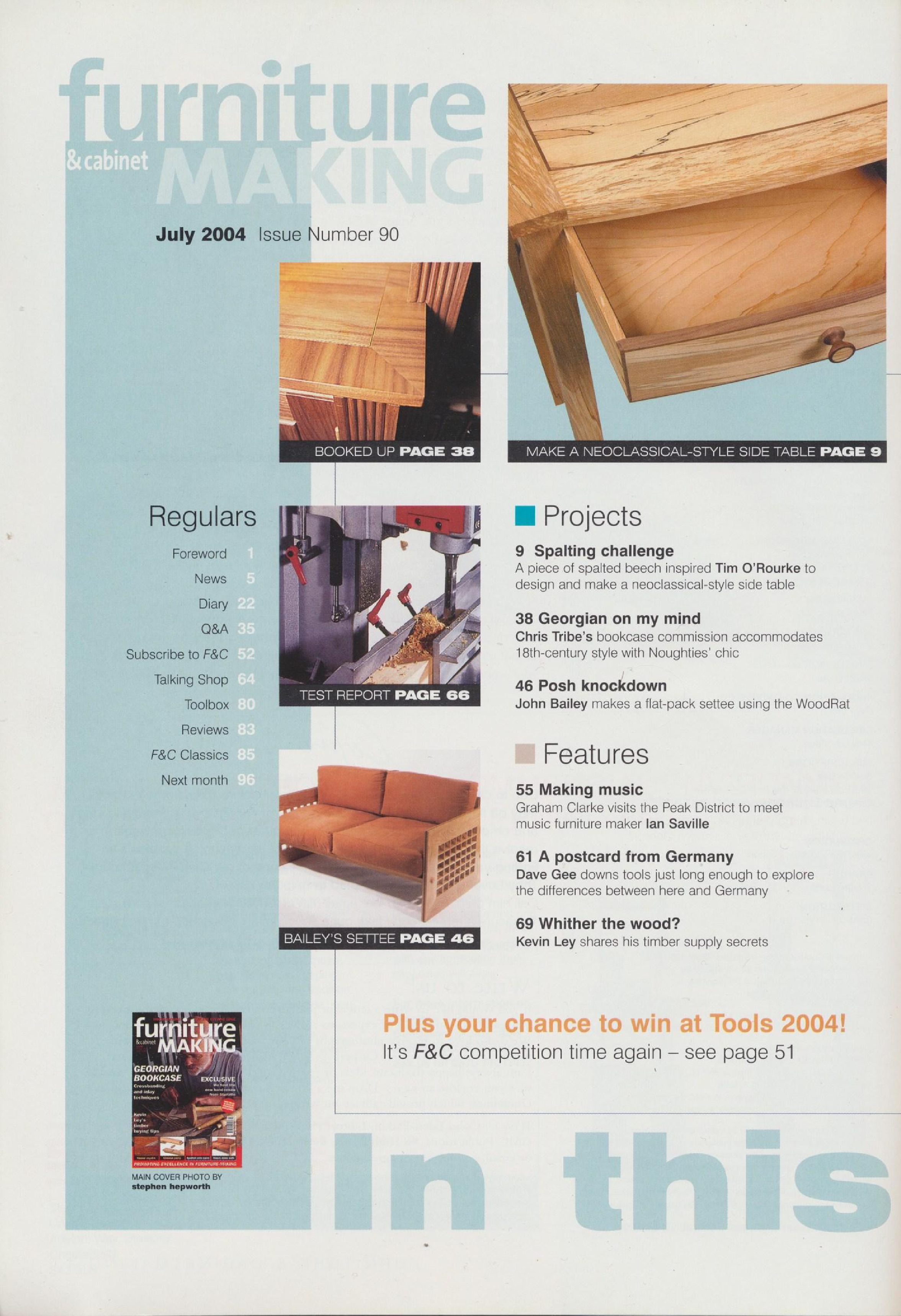 Furniture Cabinetmaking第090期