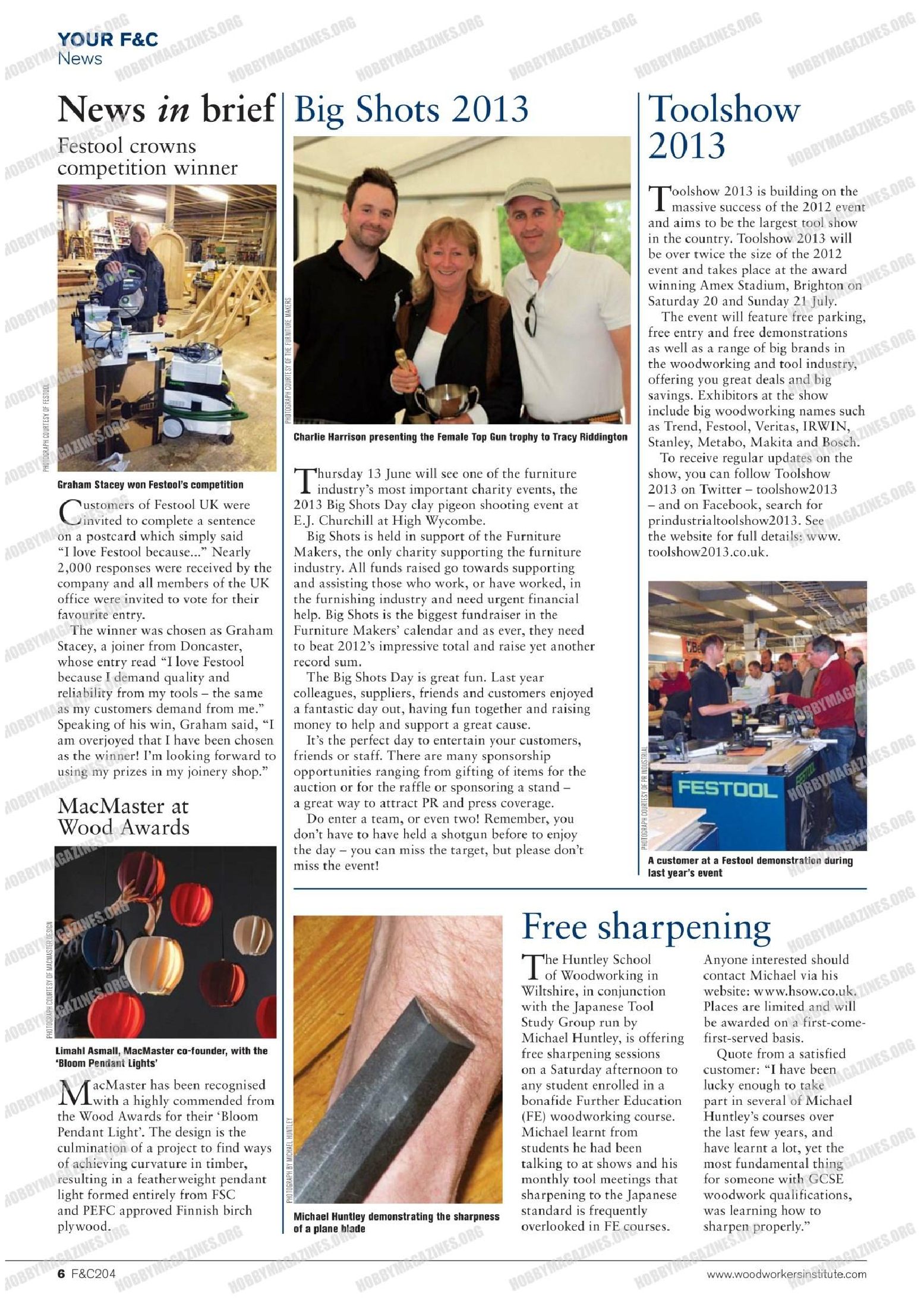 Furniture Cabinetmaking第204期