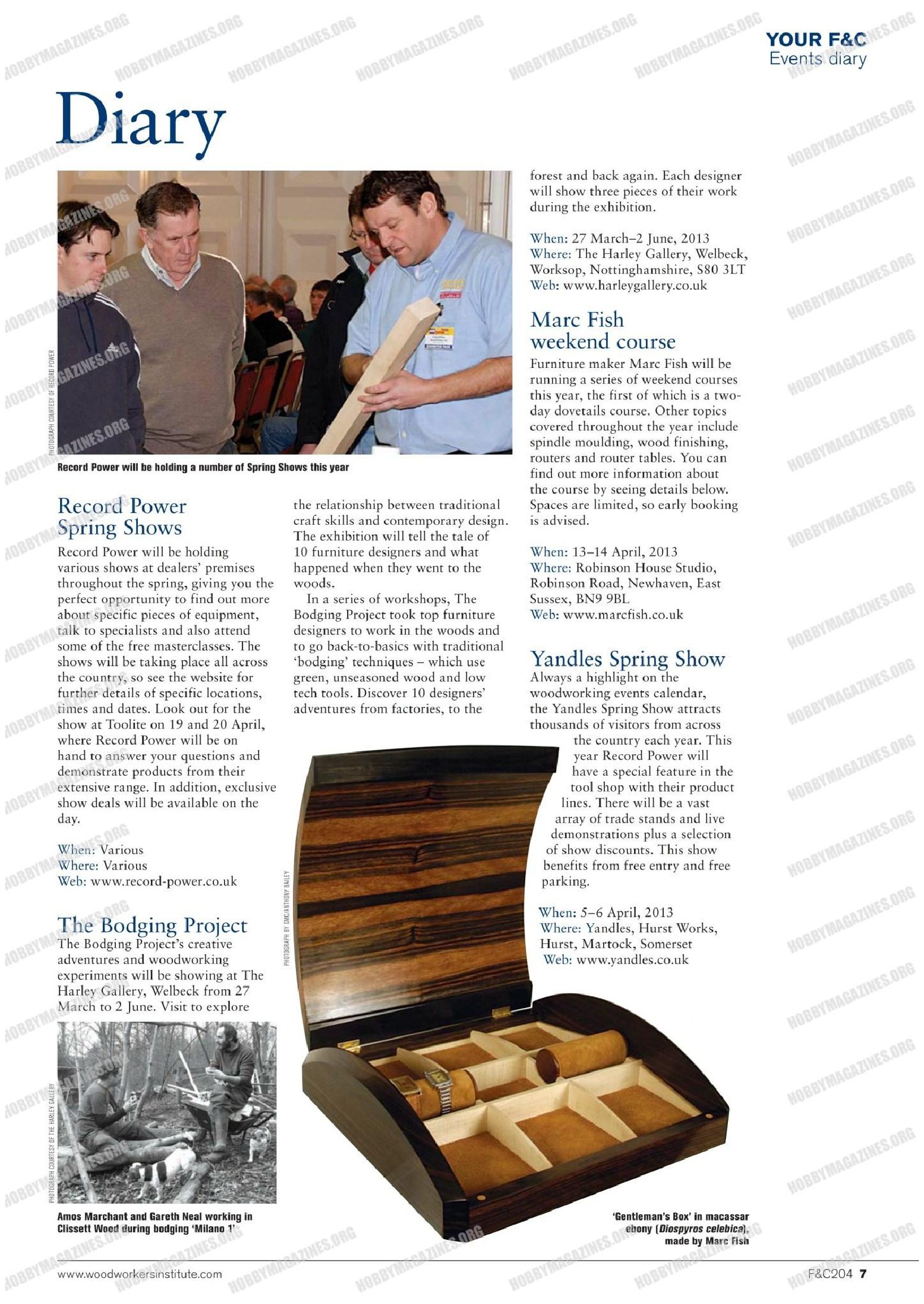 Furniture Cabinetmaking第204期