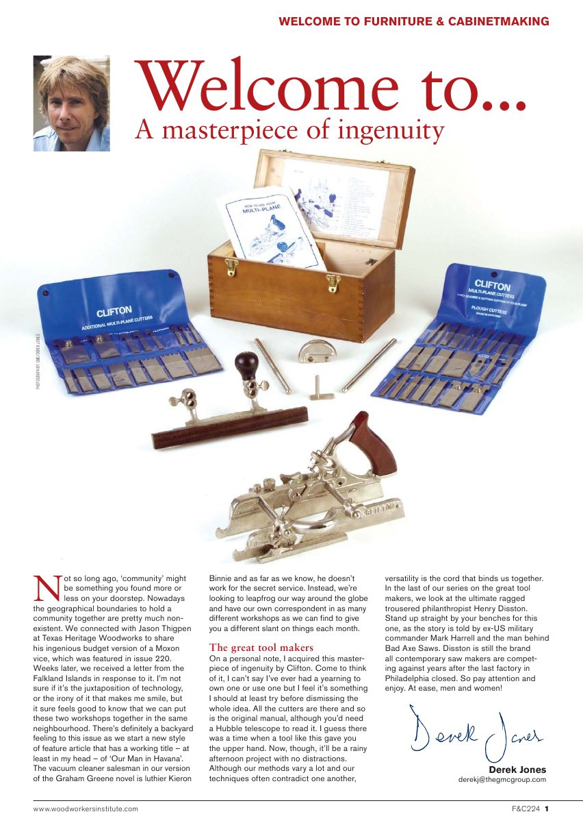 Furniture Cabinetmaking第224期