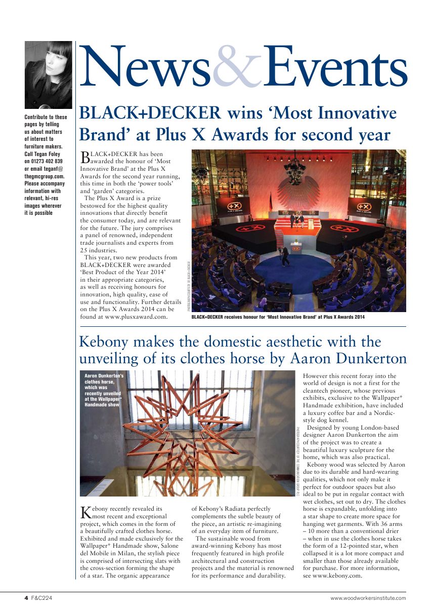 Furniture Cabinetmaking第224期