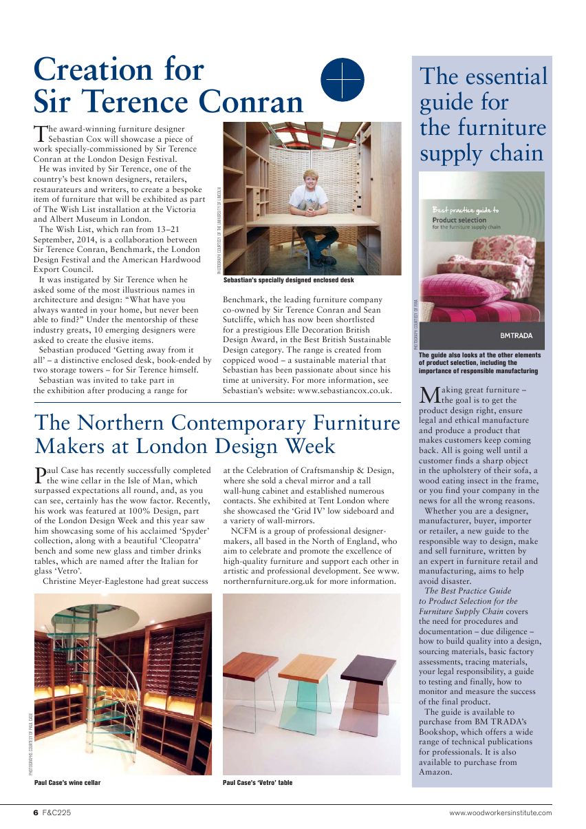 Furniture Cabinetmaking第225期