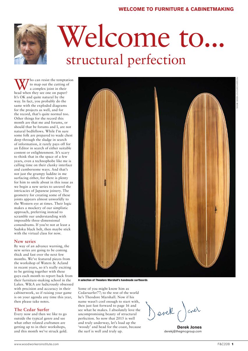 Furniture Cabinetmaking第228期