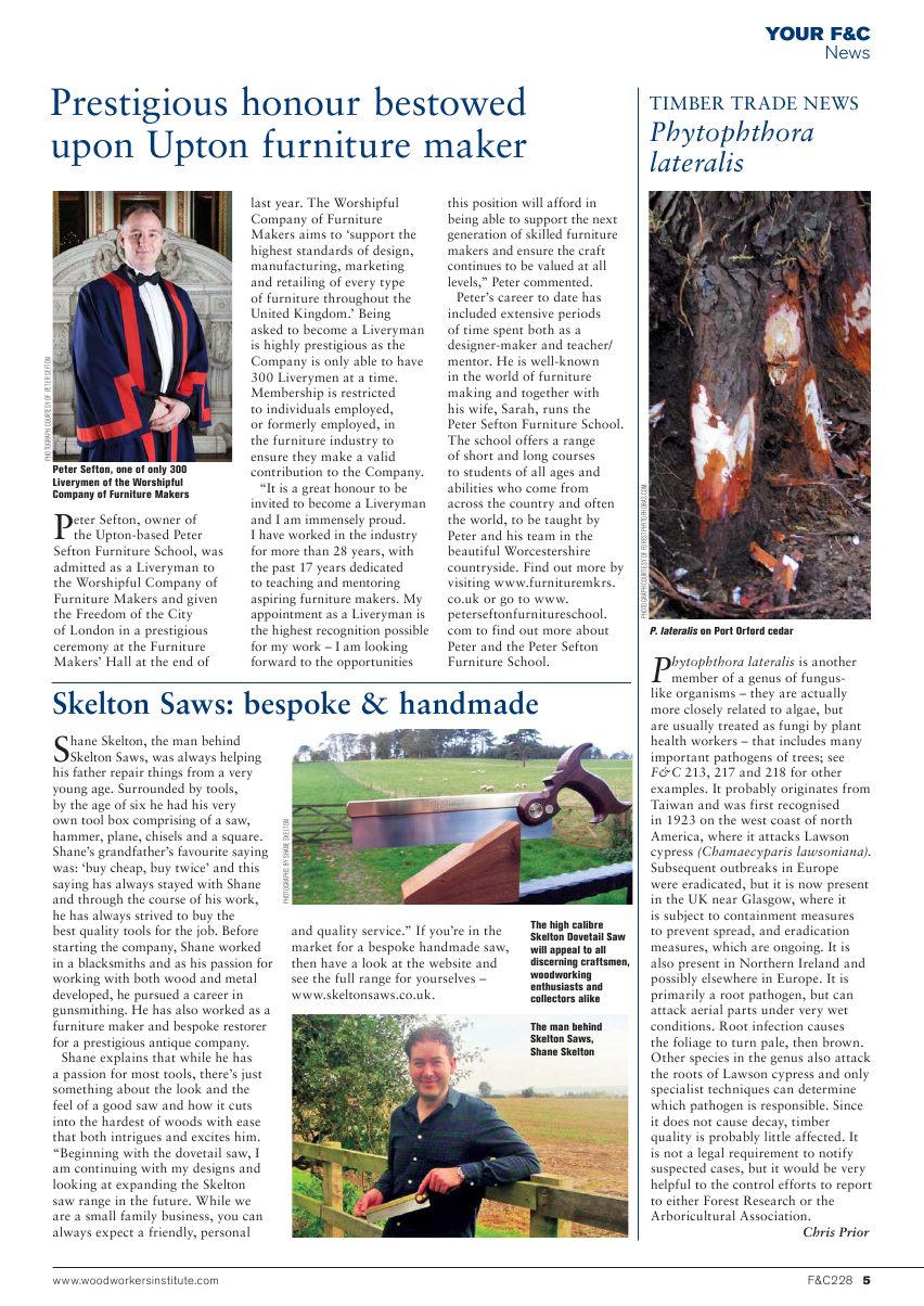 Furniture Cabinetmaking第228期