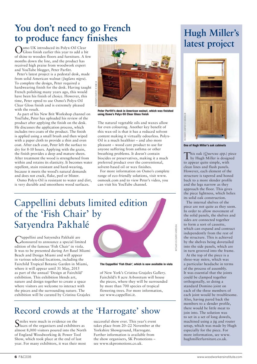 Furniture Cabinetmaking第228期