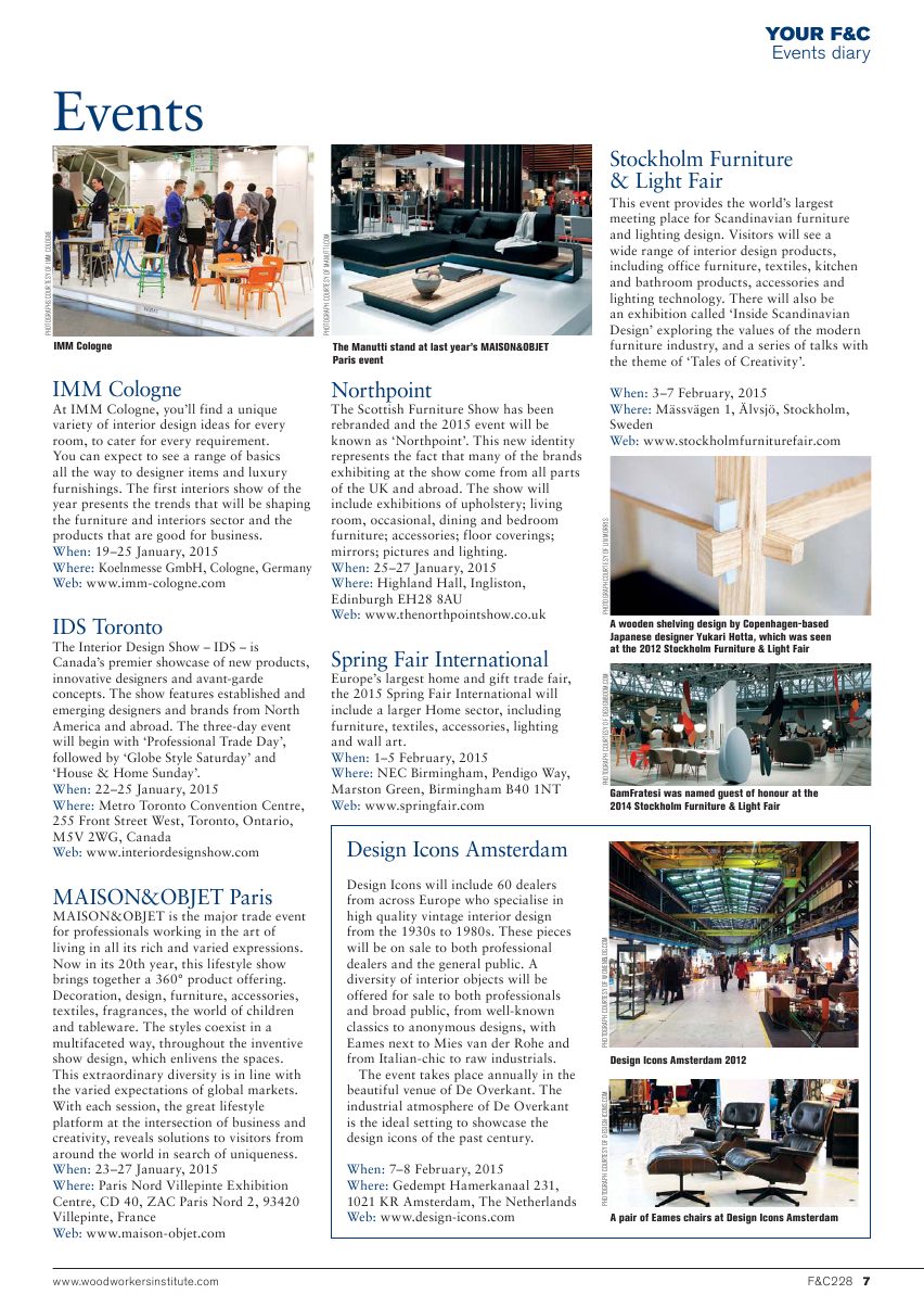 Furniture Cabinetmaking第228期