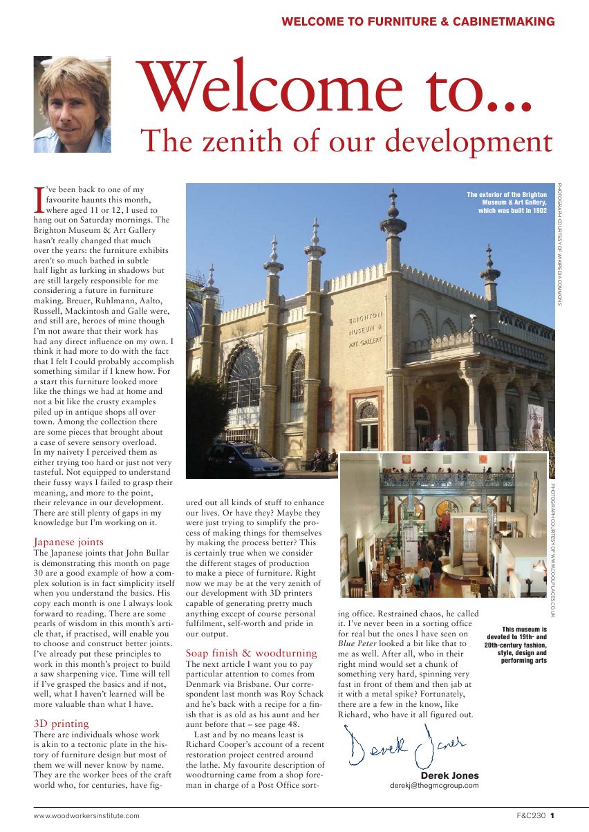 Furniture Cabinetmaking第230期