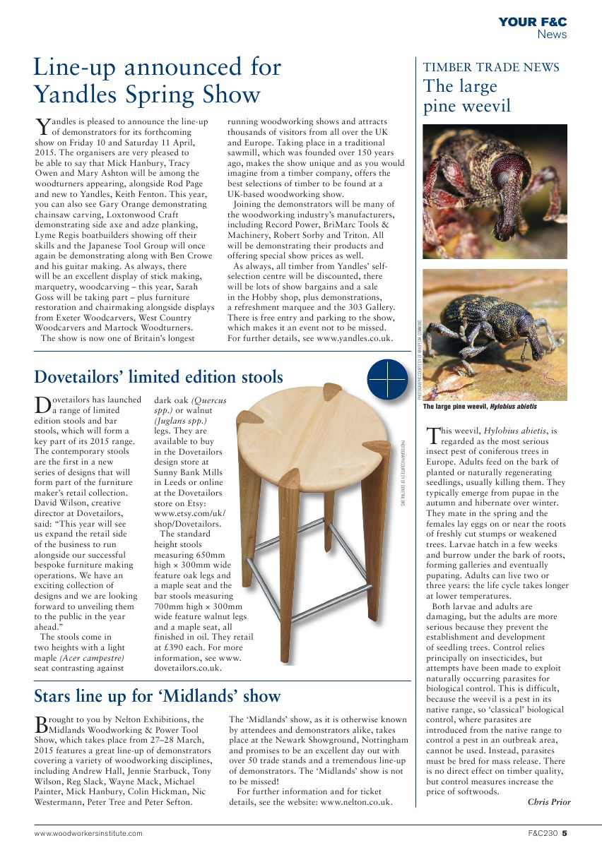 Furniture Cabinetmaking第230期