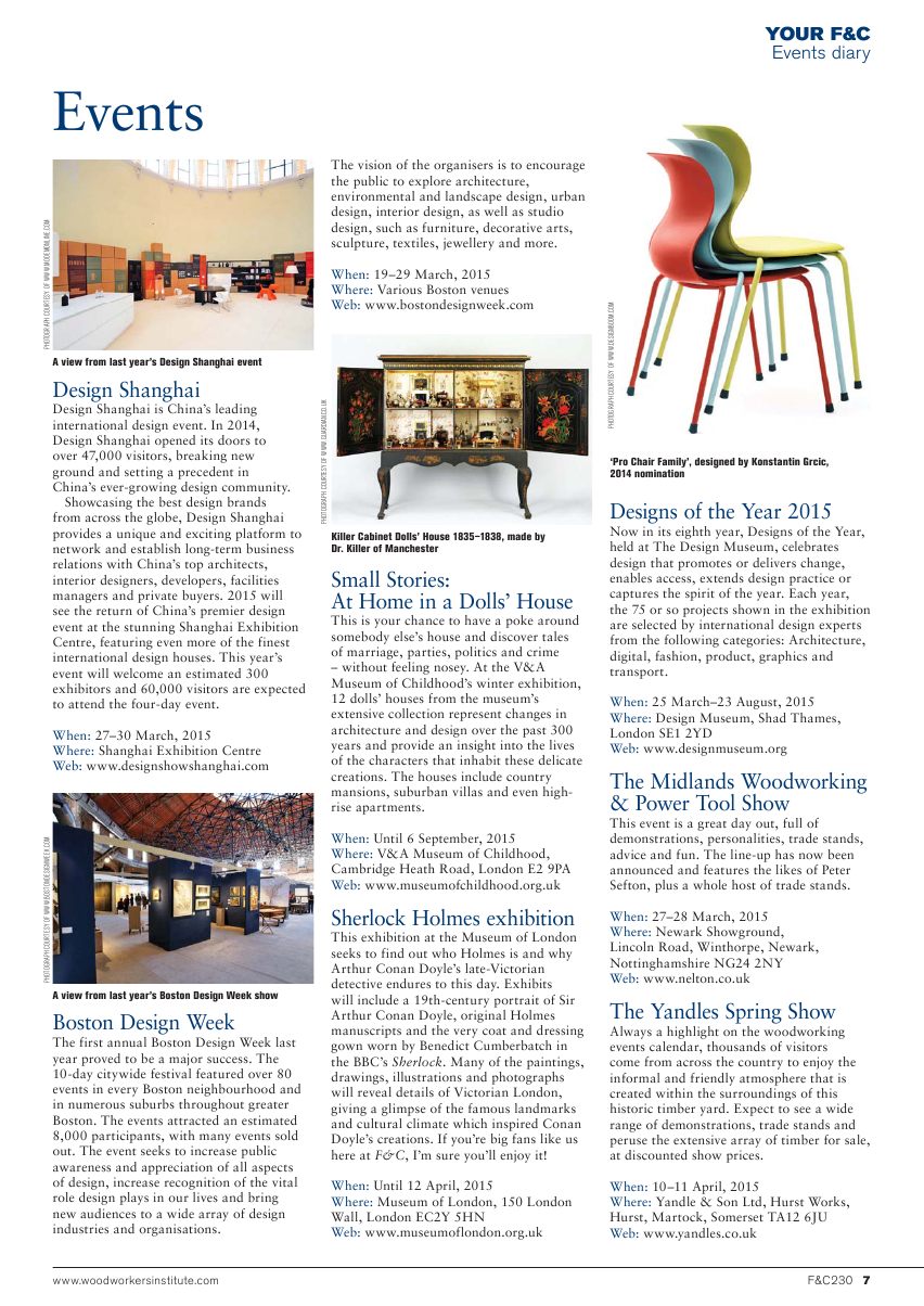 Furniture Cabinetmaking第230期