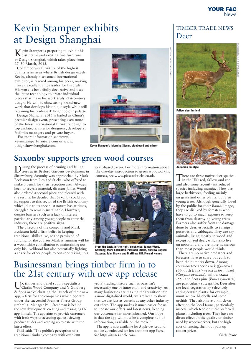 Furniture Cabinetmaking第231期