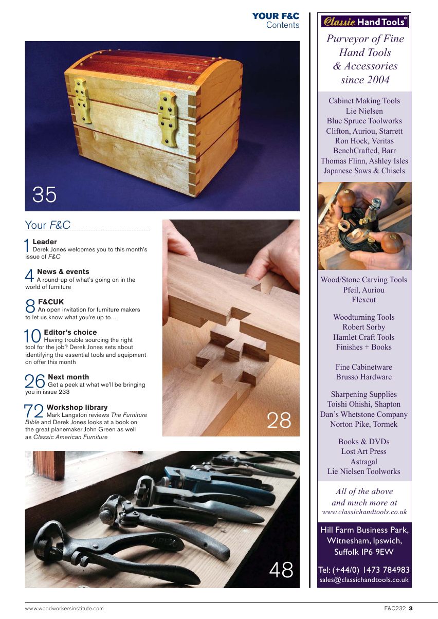 Furniture Cabinetmaking第232期