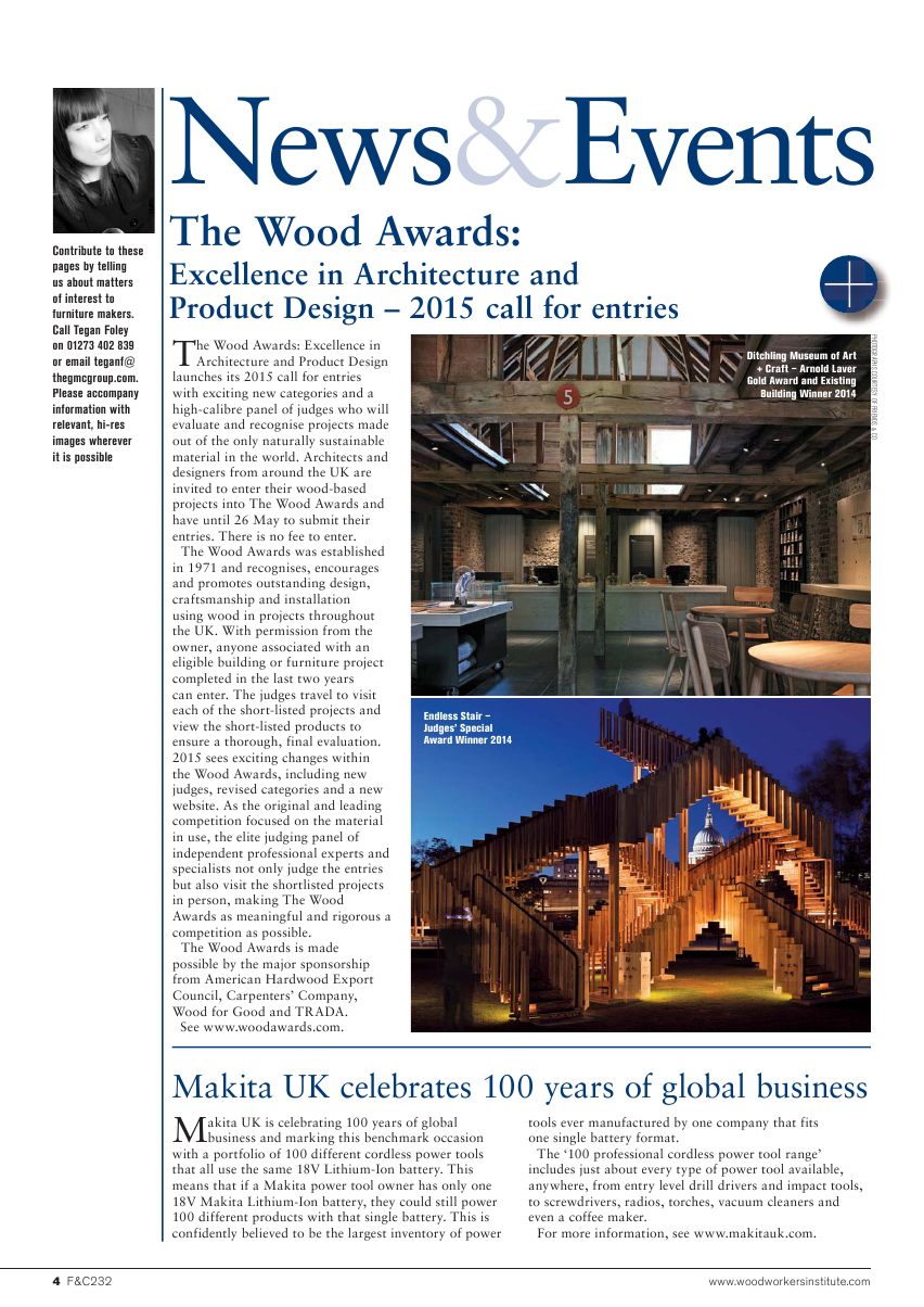 Furniture Cabinetmaking第232期