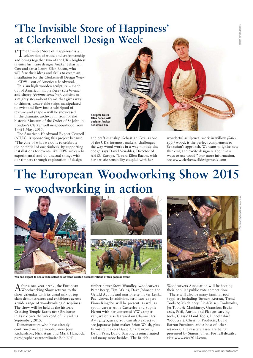 Furniture Cabinetmaking第232期