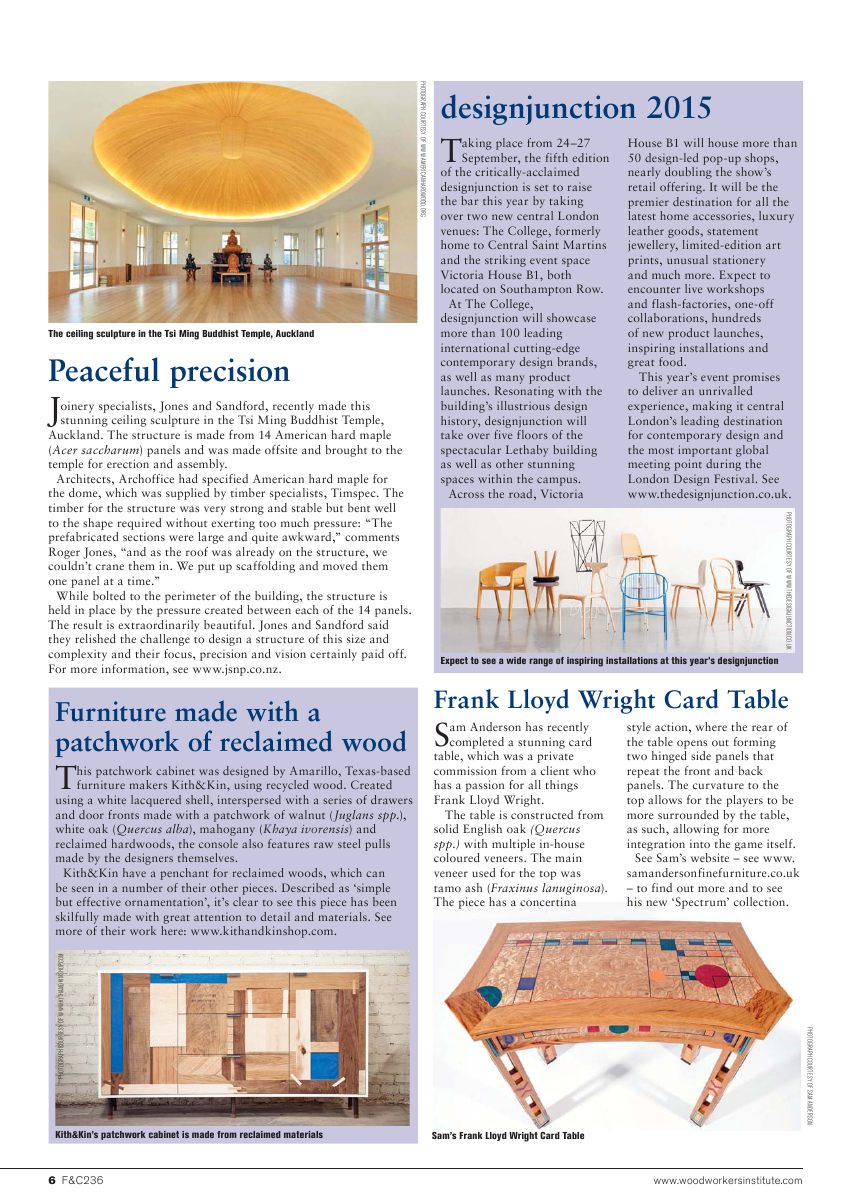 Furniture Cabinetmaking第236期