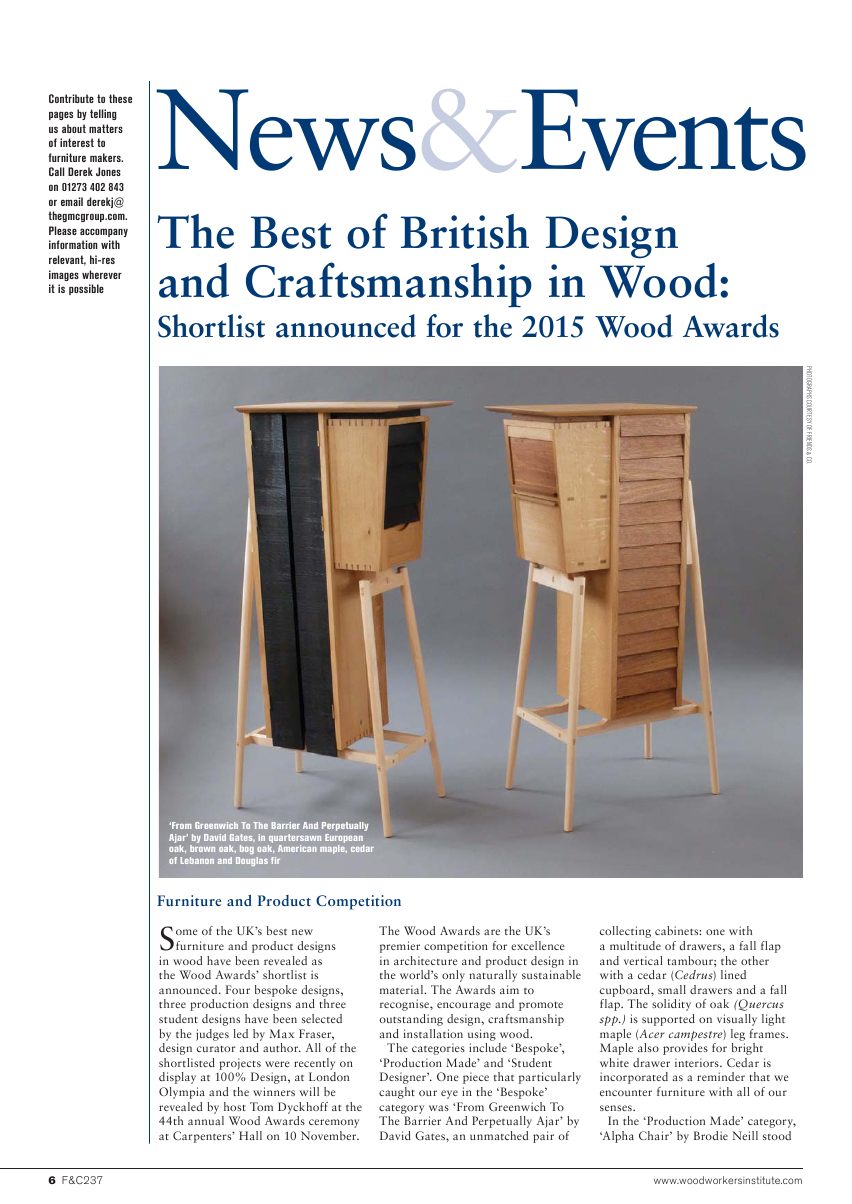 Furniture Cabinetmaking第237期