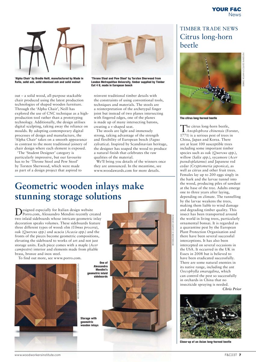 Furniture Cabinetmaking第237期