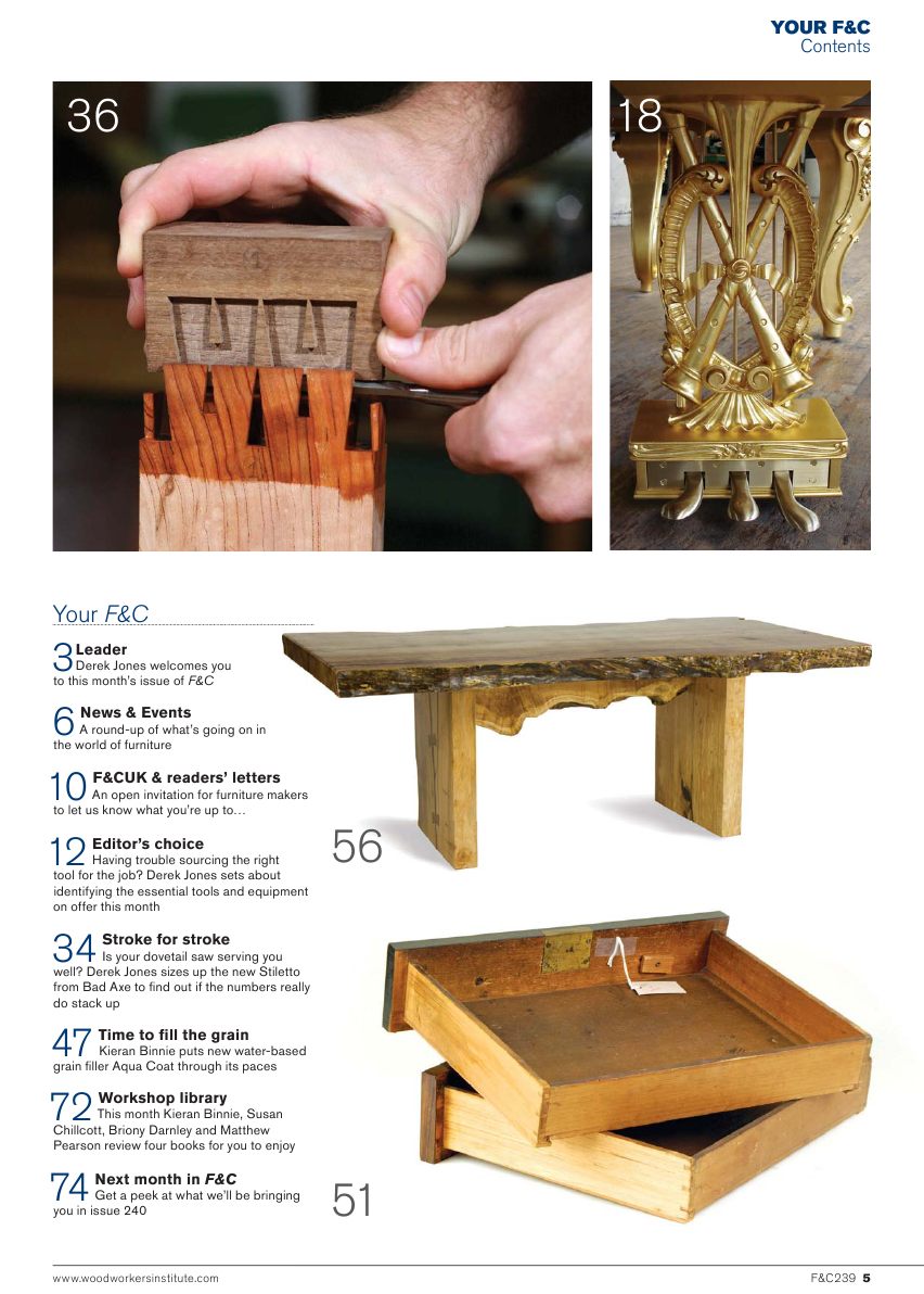 Furniture Cabinetmaking第239期