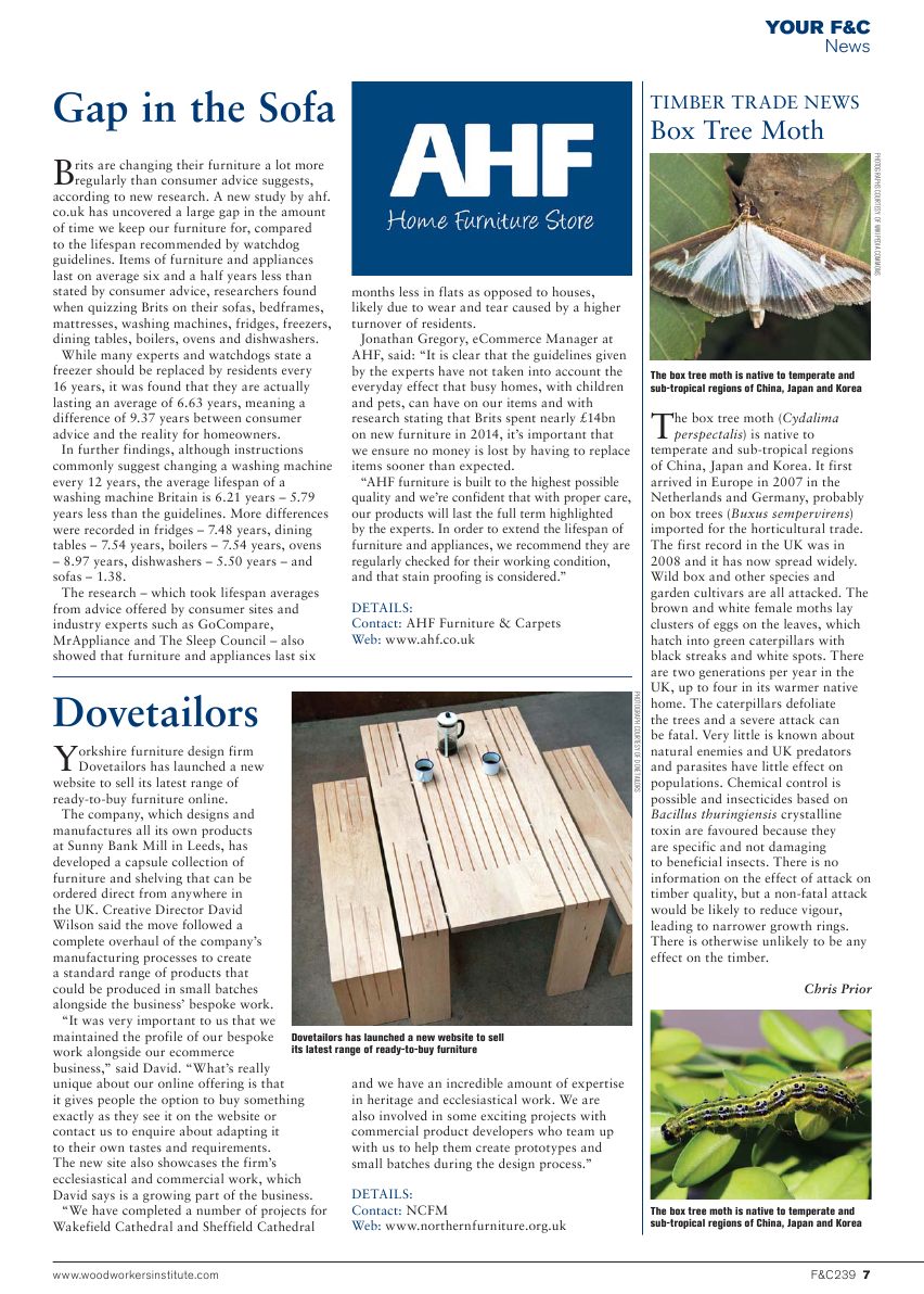 Furniture Cabinetmaking第239期