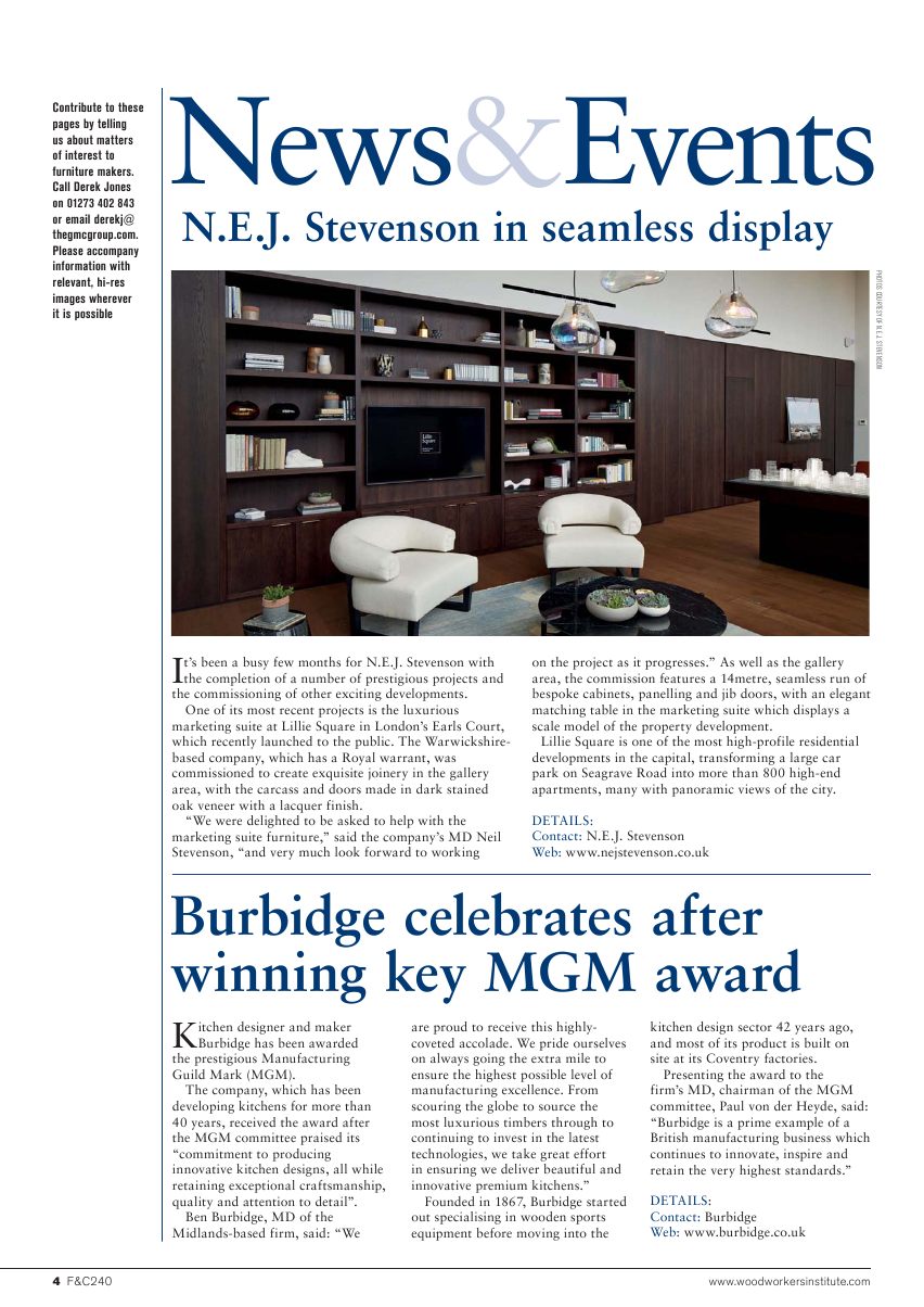 Furniture Cabinetmaking第240期