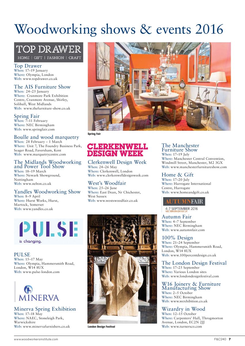 Furniture Cabinetmaking第240期