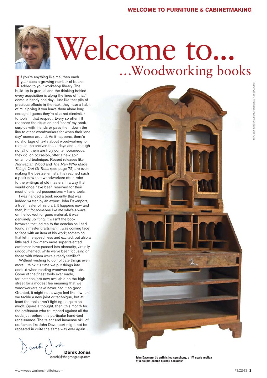 Furniture Cabinetmaking第243期