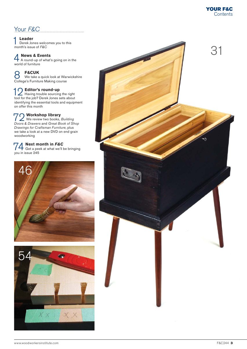 Furniture Cabinetmaking第244期