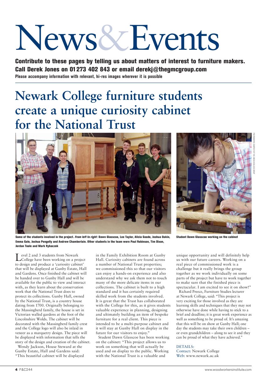 Furniture Cabinetmaking第244期