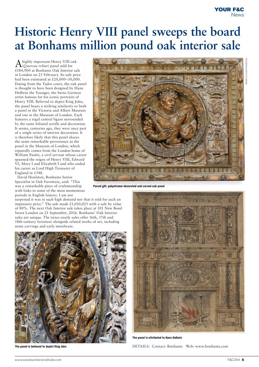 Furniture Cabinetmaking第244期