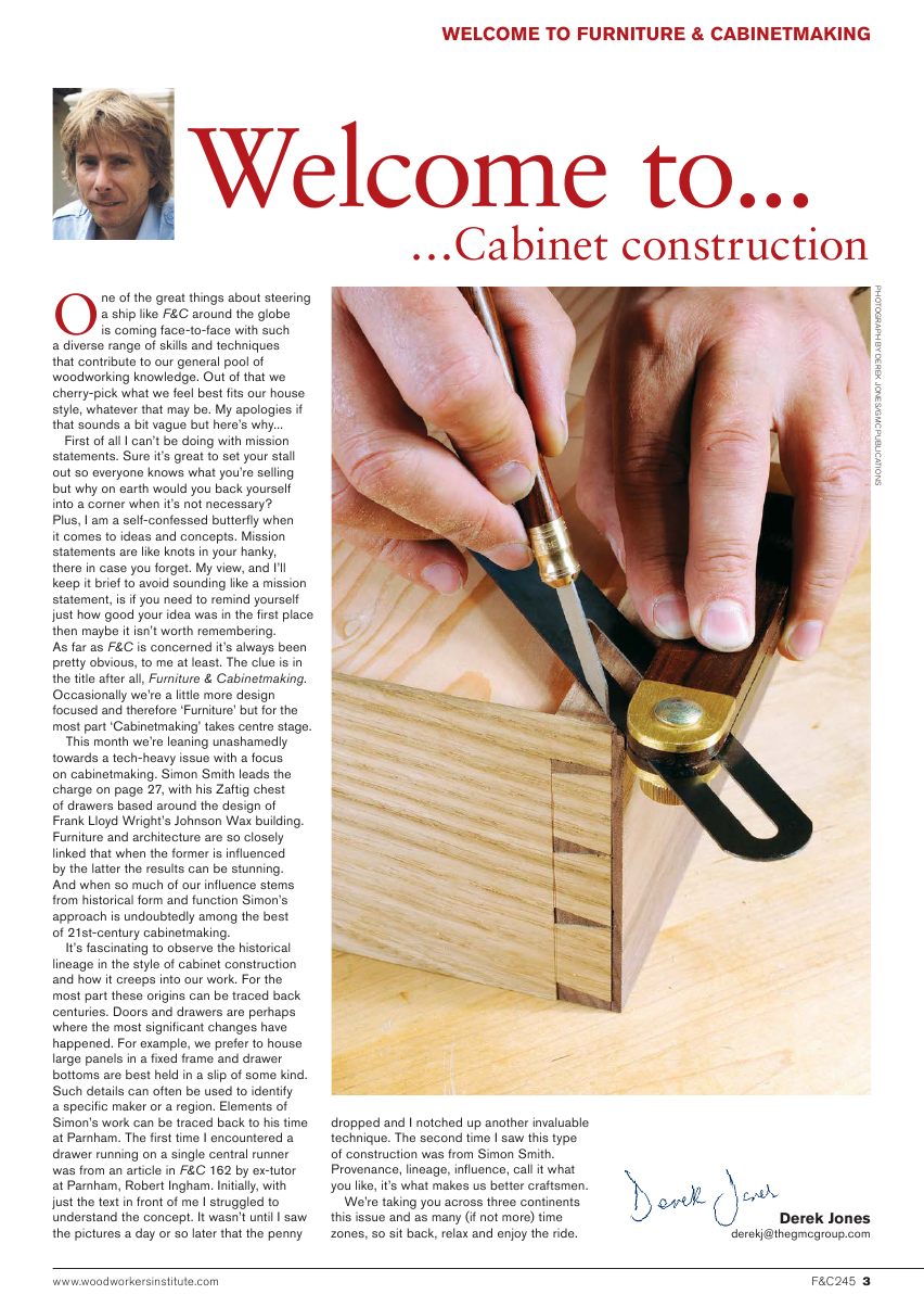 Furniture Cabinetmaking第245期