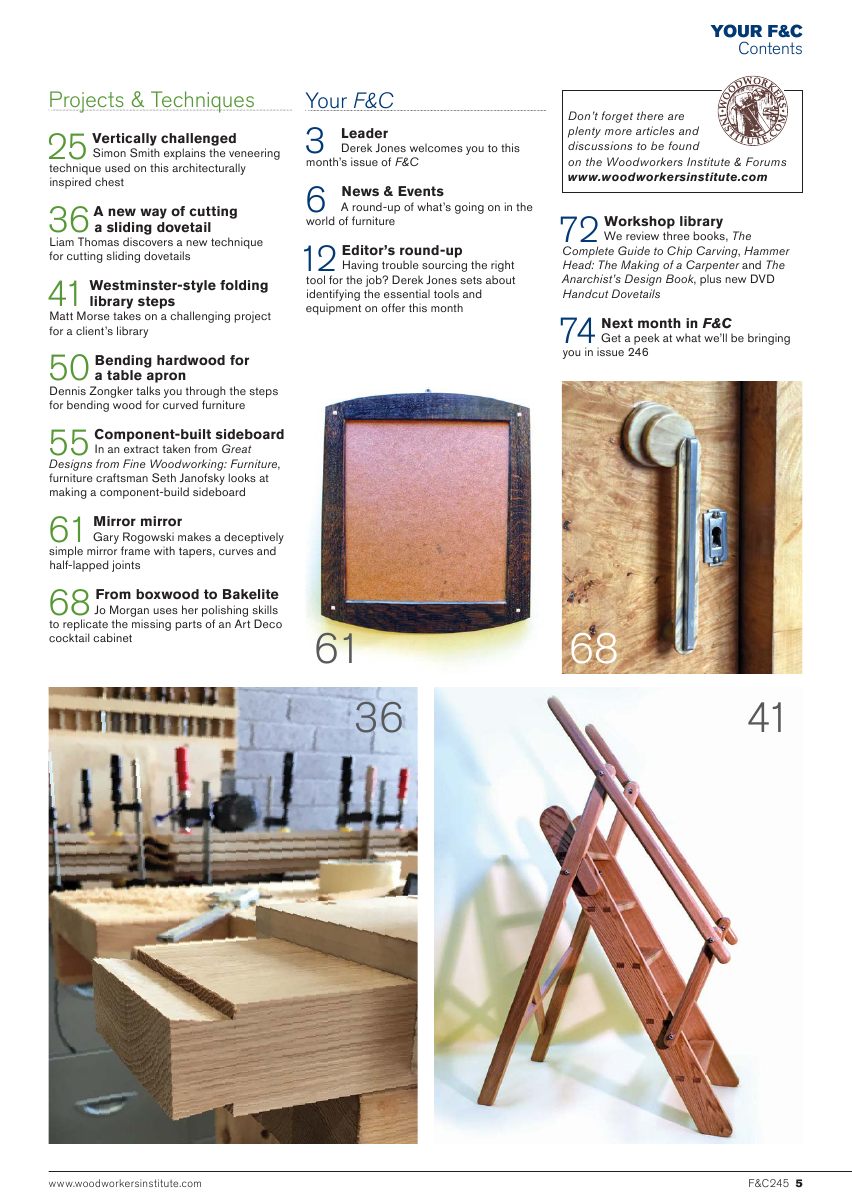 Furniture Cabinetmaking第245期