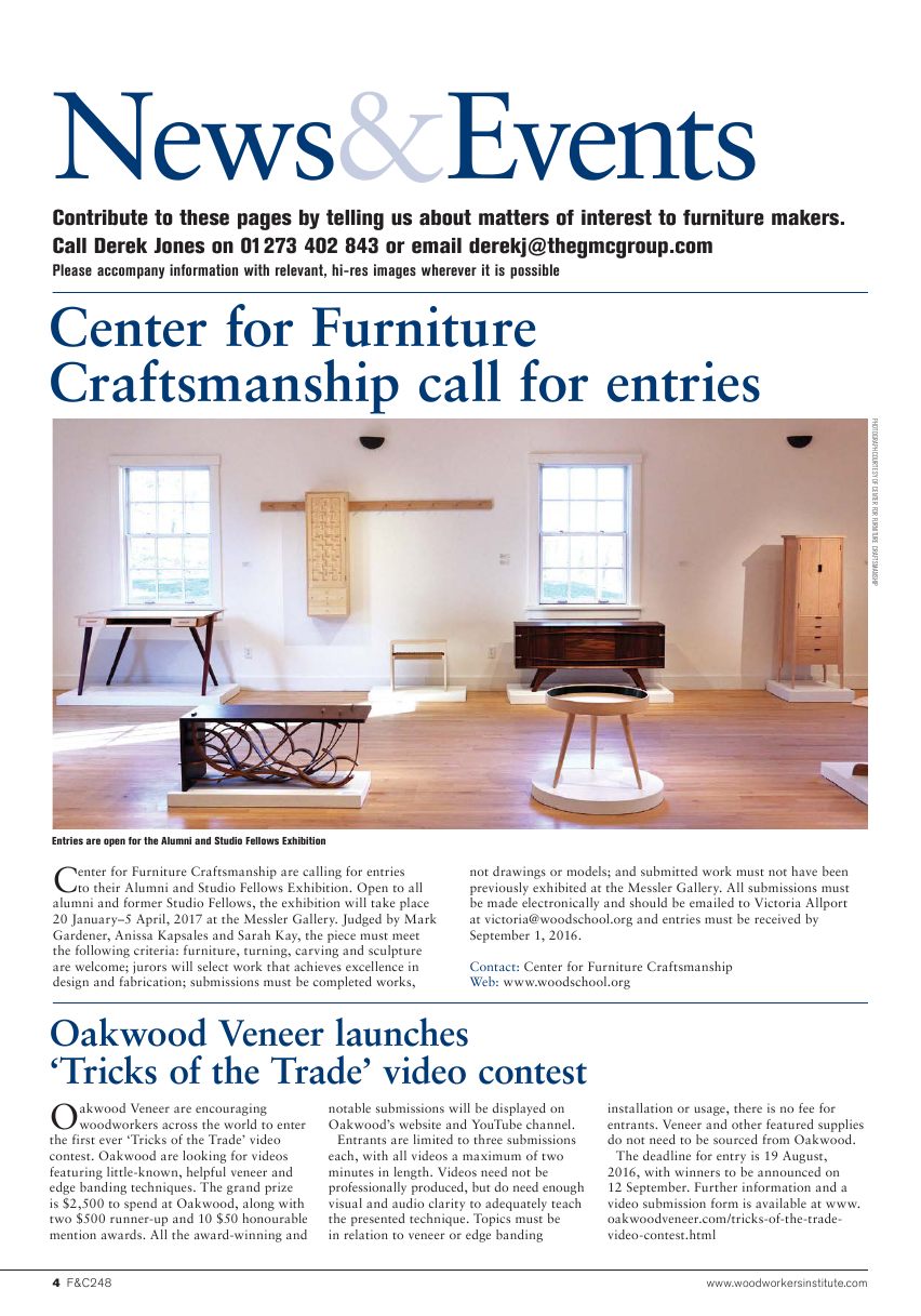 Furniture Cabinetmaking第248期