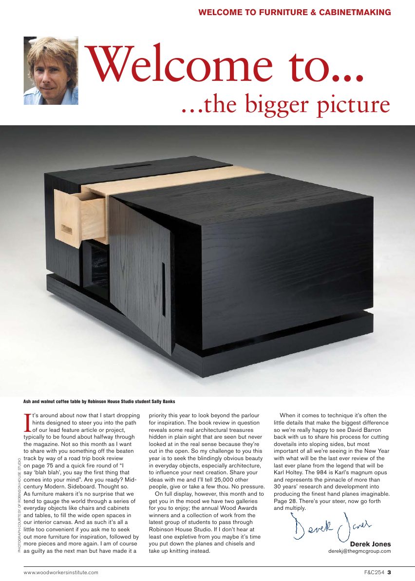 Furniture Cabinetmaking第254期