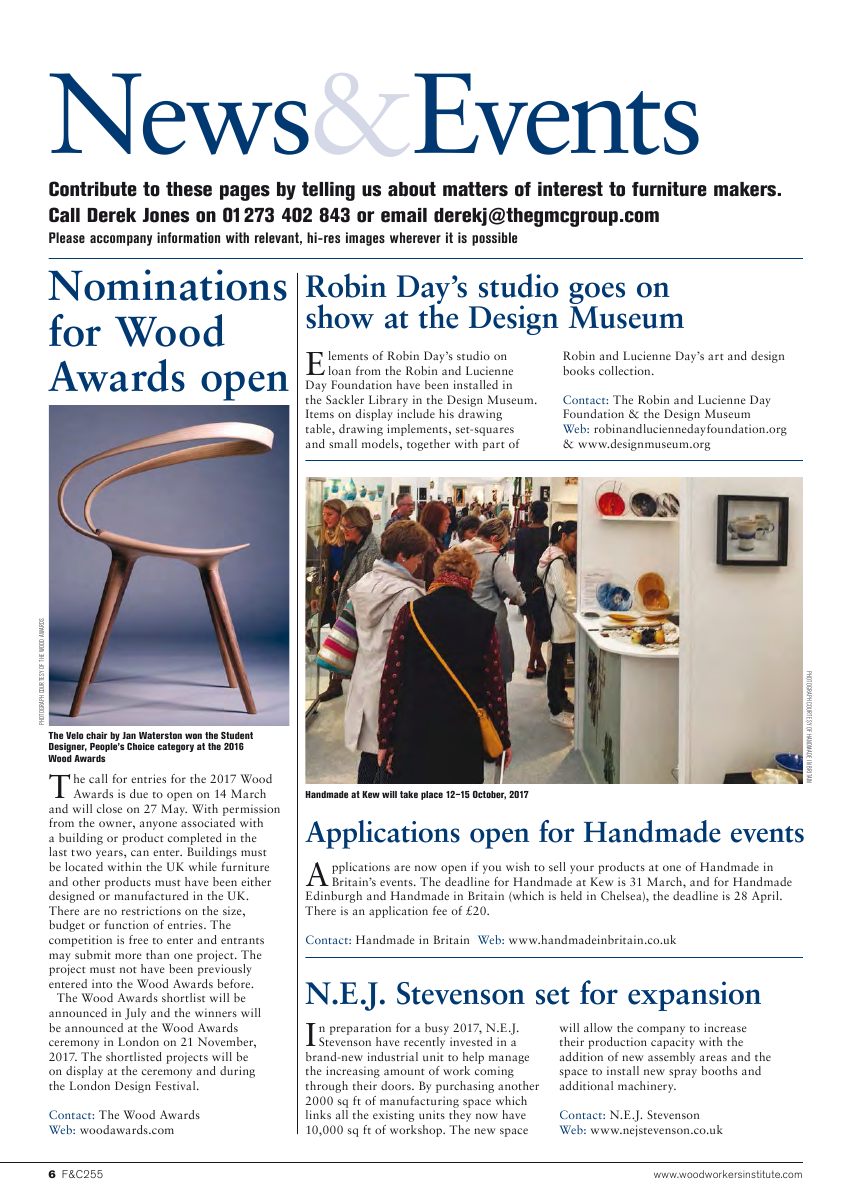 Furniture Cabinetmaking第255期