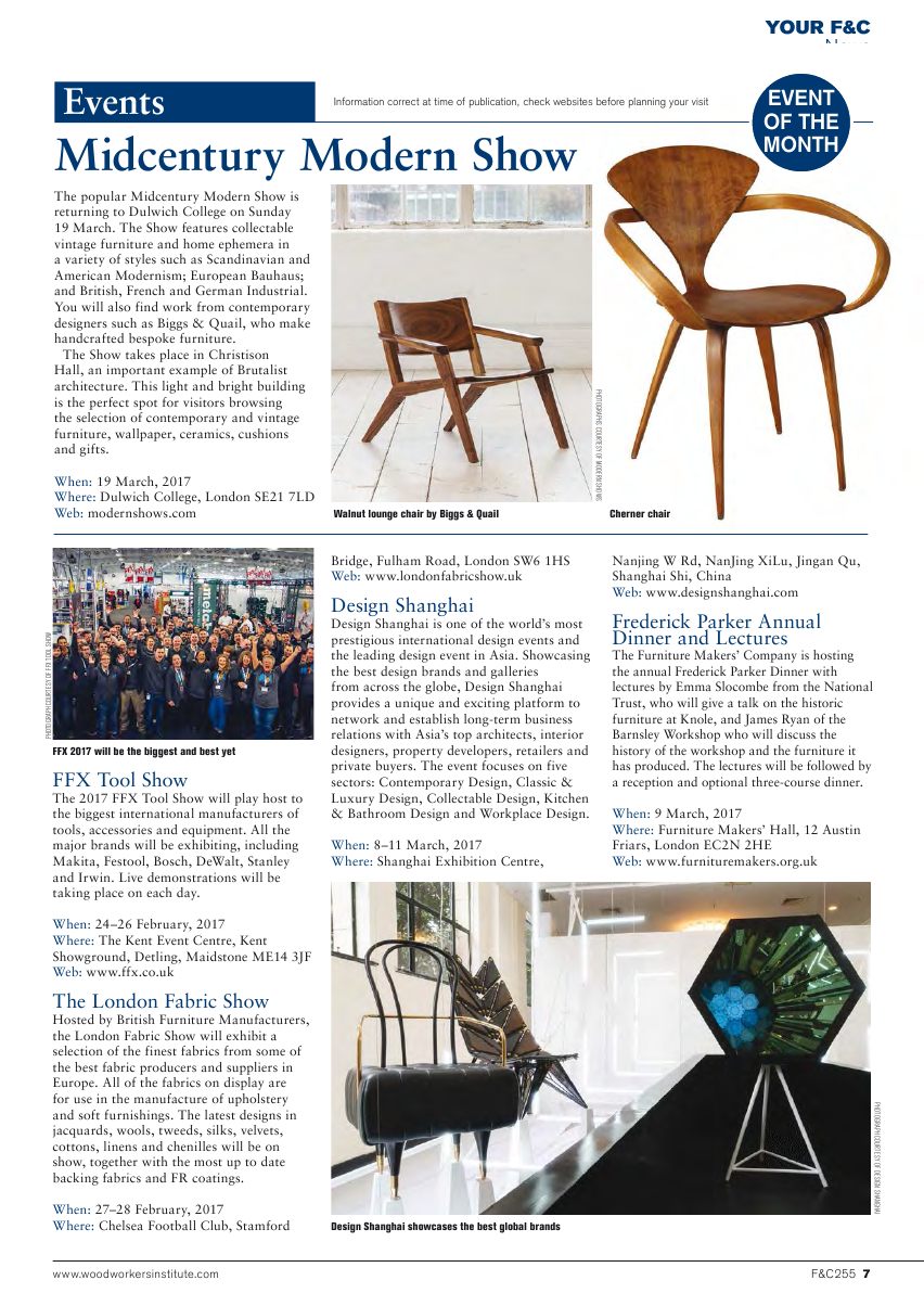 Furniture Cabinetmaking第255期