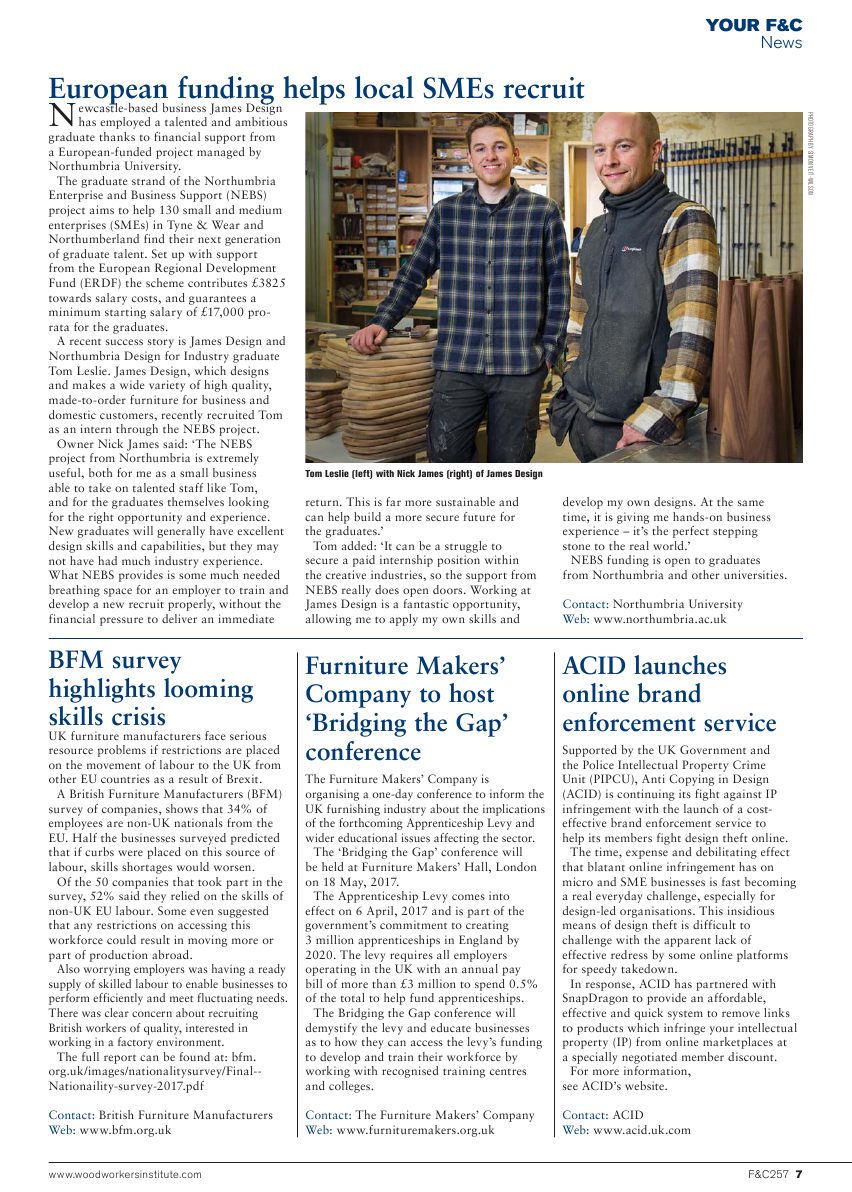 Furniture Cabinetmaking第257期